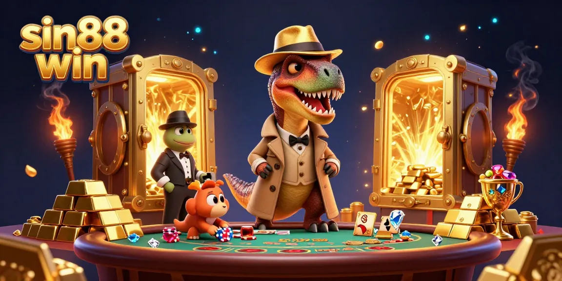 Experience the excitement and rewards at sin88 win with thrilling jackpot scenes featuring animated characters!
