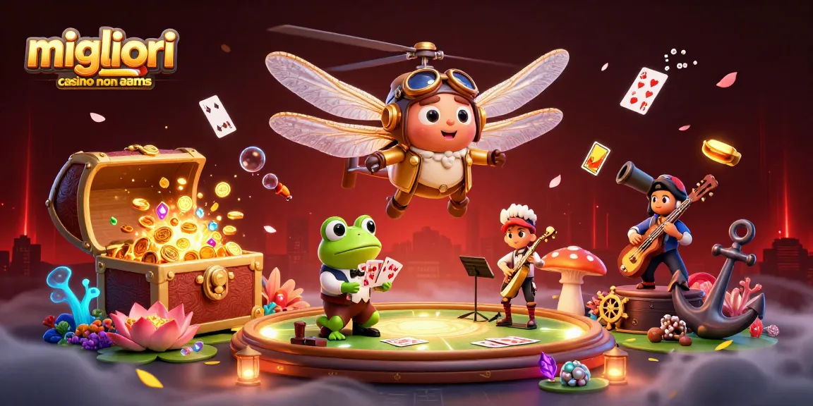 Experience the thrill of migliori casino non aams with vibrant 3D characters and colorful gaming elements.