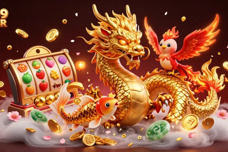 Experience the thrill of MM99 LOCKER with vibrant dragons and dynamic slots in vivid 3D.