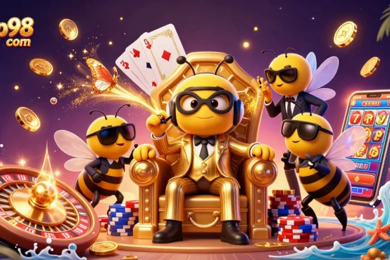 Experience the excitement of rikvip98 com with thrilling casino elements and vibrant characters.